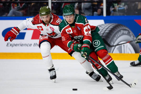 Dylan Damian Di Perna of Bolzano and Ivar Stenberg of