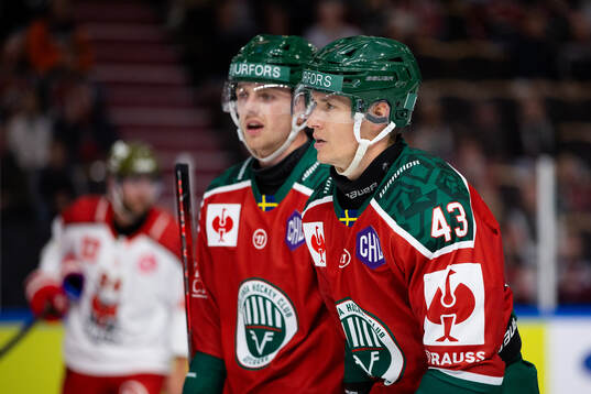 Linus Högberg and Tom Nilsson of Frölunda