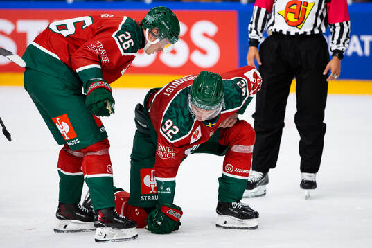 Isac Heens and Filip Cederqvist of Frölunda