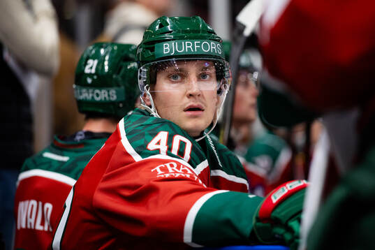 Jacob Peterson of Frölunda