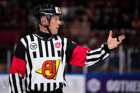 Referee Mikael Holm