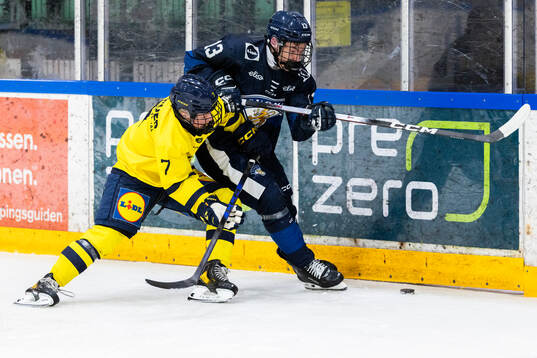 Douglas Johnsson of Sweden and Frans Karjalahti of Finland
