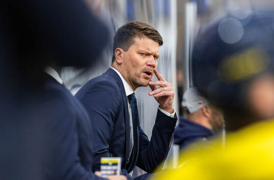 Head coach of Sweden Thomas Paananen