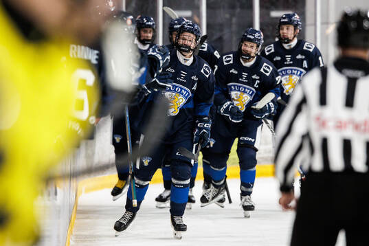 Paavo Fugleberg of Finland celebrates
