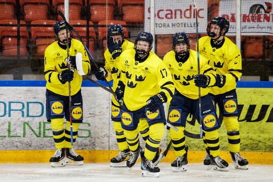 Milo Helte of Sweden celebrates