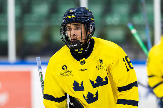 Bläddra bland fler bilder av Ice Hockey, U17, Finnkampen, Sweden - Finland
