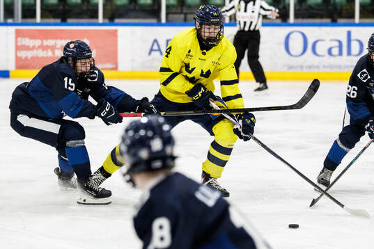Joel Ikonen of Finland and Milan Sundström of Sweden