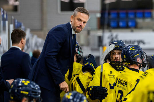 Assistant Coach Patrik Fagerlund of Sweden