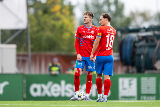 Helsingborgs Alexander Johansson och Casper Ljung