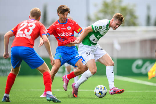 Helsingborgs Wilhelm Loeper och Västerås Karl Gunnarsson