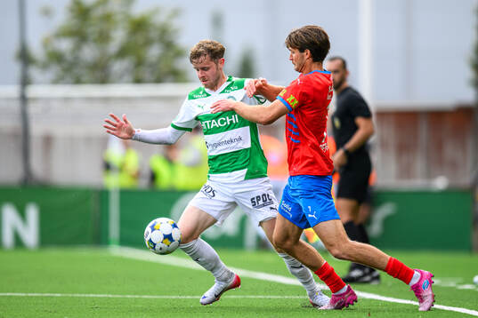 Västerås Victor Wernersson och Helsingborgs Wilhelm Loeper