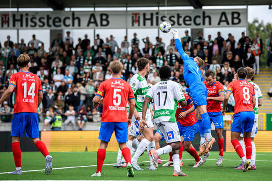 Helsingborgs målvakt Johan Brattberg