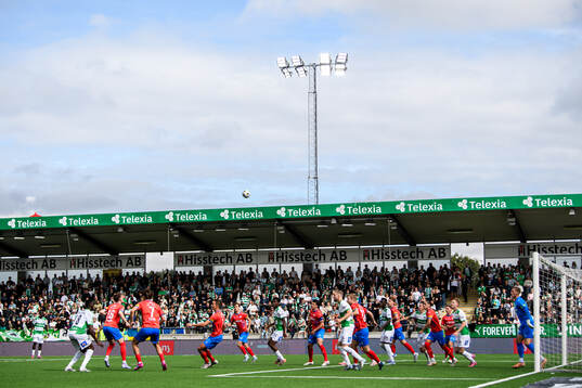 Helsingborgs och Västerås spelare