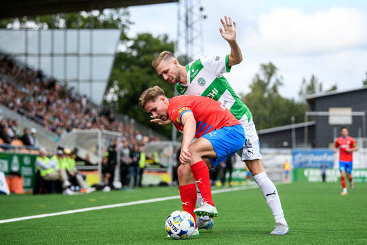 Helsingborgs Simon Bengtsson och Västerås Jonathan Ring