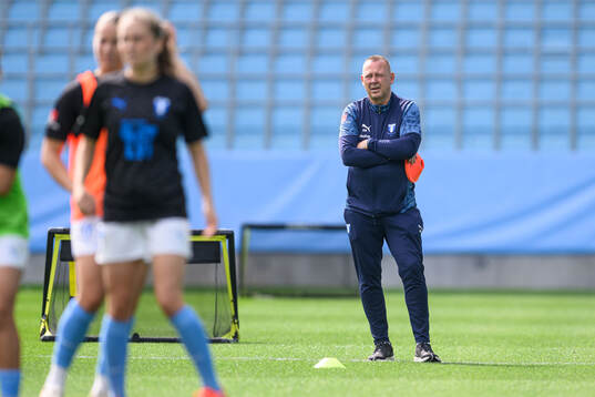 Malmö FFs team manager Anders Nilsson