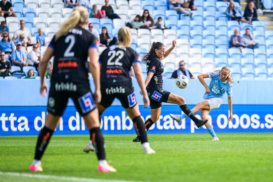 Malmö FFs Karoline Olesen