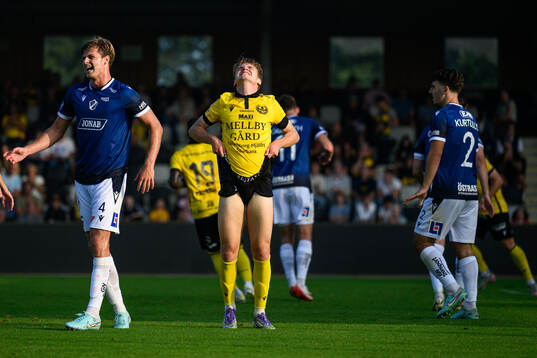 Mjällbys Jeppe Kjaer deppar