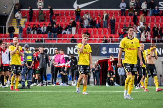 Elfsborgs Johan Larsson, Gottfrid Rapp och Daniel Granli