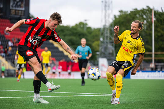 Brommapojkarnas Kaare Brøckner Barslund och Elfsborgs