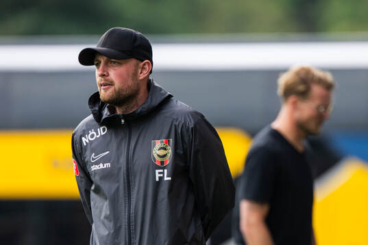 Brommapojkarnas huvudtränare Fredrik Landén
