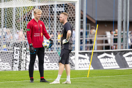 Varbergs målvakt Daniel Strindholm