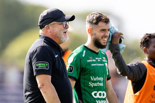 Varbergs Laorent Shabani jublar