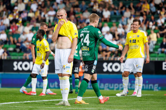 Falkenbergs Nils Bertilsson deppar