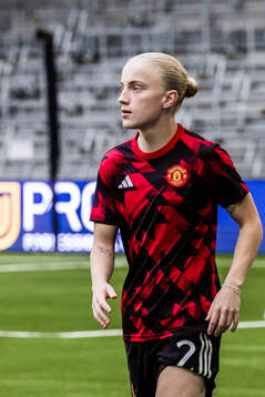 Anna Sandberg of Manchester United