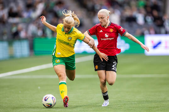 Bläddra bland fler bilder av Football, UEFA Women's Champions League, Manchester United - Hammarby