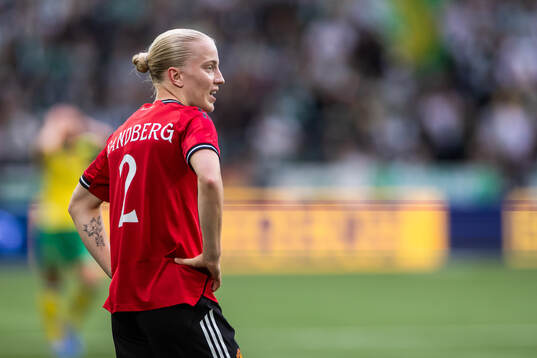 Anna Sandberg of Manchester United