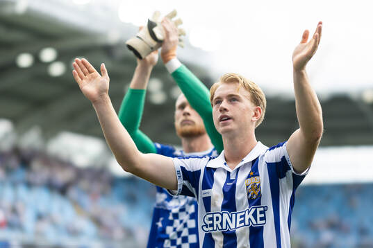 IFK Göteborgs Noah Tolf jublar