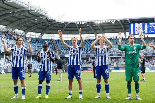 IFK Göteborgs Gustav Svensson, Saidou Alioum Moubarak, Max