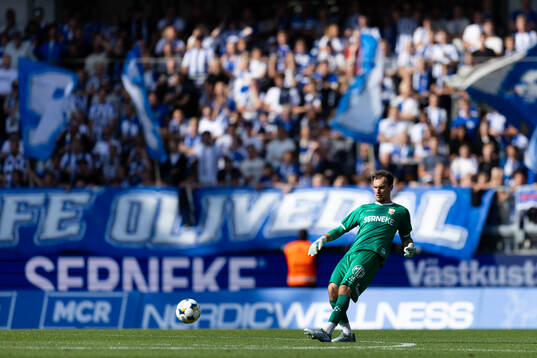 IFK Göteborgs målvakt Elis Bishesari