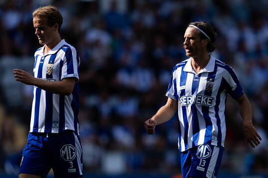 IFK Göteborgs August Erlingmark och Gustav Svensson
