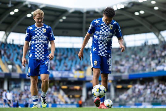 IFK Göteborgs Noah Tolf och Thomas Santos