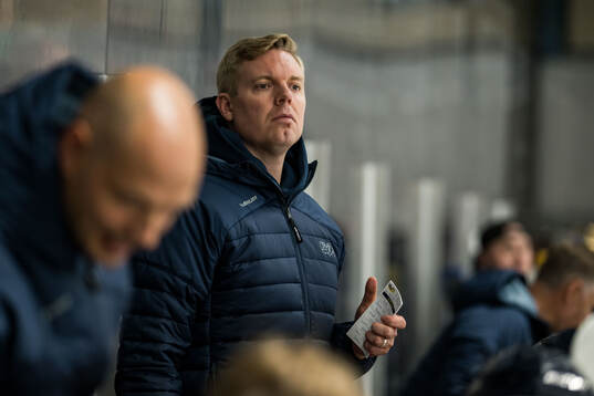 HV71s tränare Anton Blomqvist