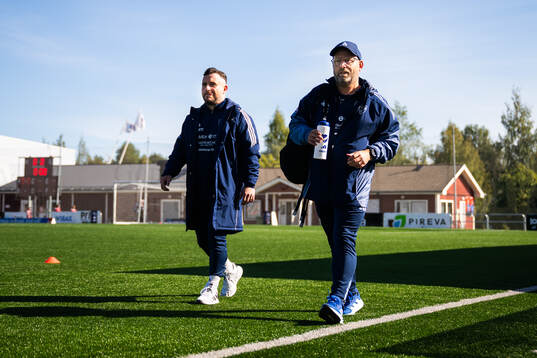 IFK Norrköpings assisterande tränare Rob Clark och