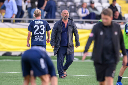 Utsiktens manager Bosko Orovic deppar