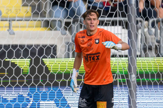 Örgrytes målvakt Hampus Gustafsson