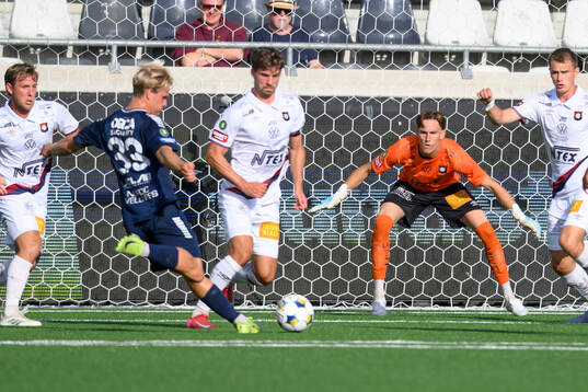 Örgrytes målvakt Hampus Gustafsson