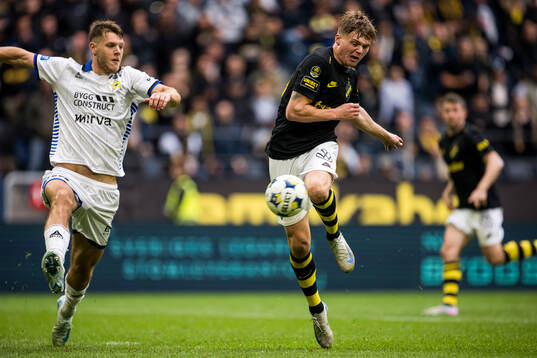 AIKs Erik Hovden Flataker gör 1-1