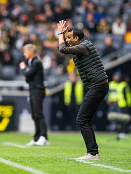 Sirius tränare Andreas Engelmark