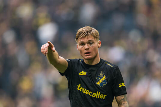AIKs Erik Hovden Flataker
