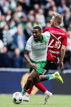 Hammarbys Paulos Abraham och Östers Magnus Christensen