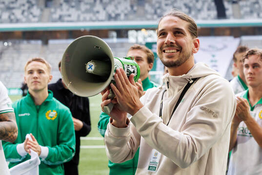 Hammarbys Nikola Vasic jublar