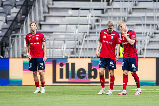 Östers Noah Söderberg, Magnus Christensen och Daniel Ask