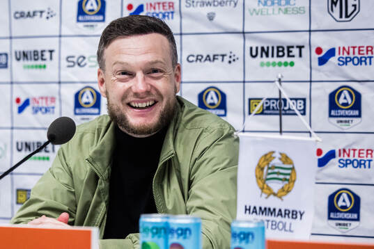 Hammarbys tränare Kim Hellberg