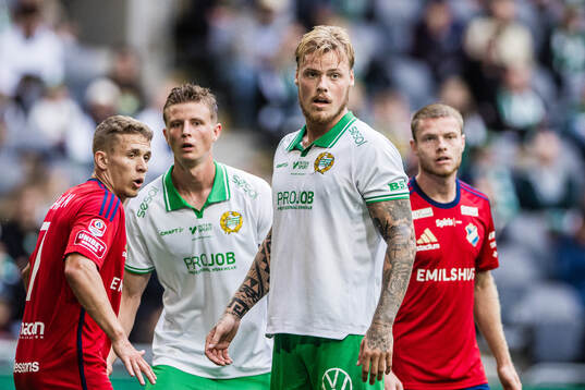 Hammarbys Frederik Winther och Victor Eriksson