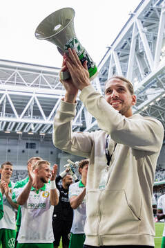 Hammarbys Nikola Vasic jublar