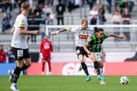 Häckens Simon Gustafson och GAIS Amin Boudri